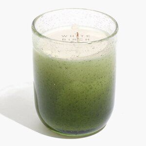 NEW Madewell Small Bubble Glass Candle Black Rose and Bergamot